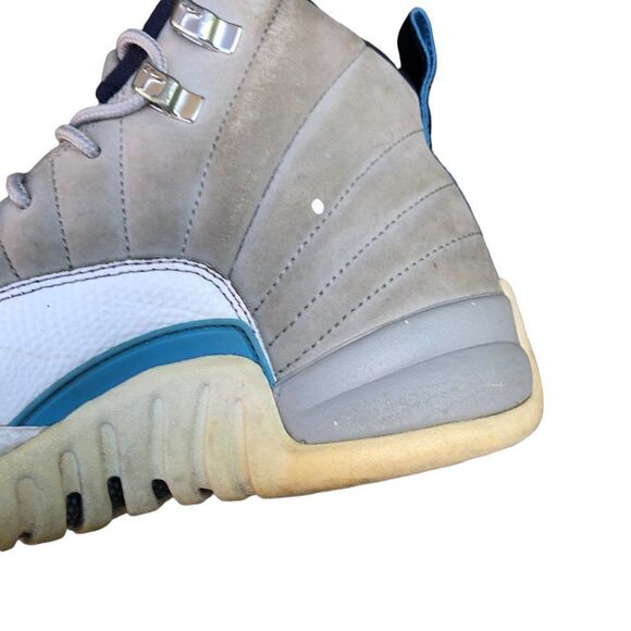 RARE 2016 Air Jordan 12 Retro Grey University Blue Size 8 - Picture 11 of 16